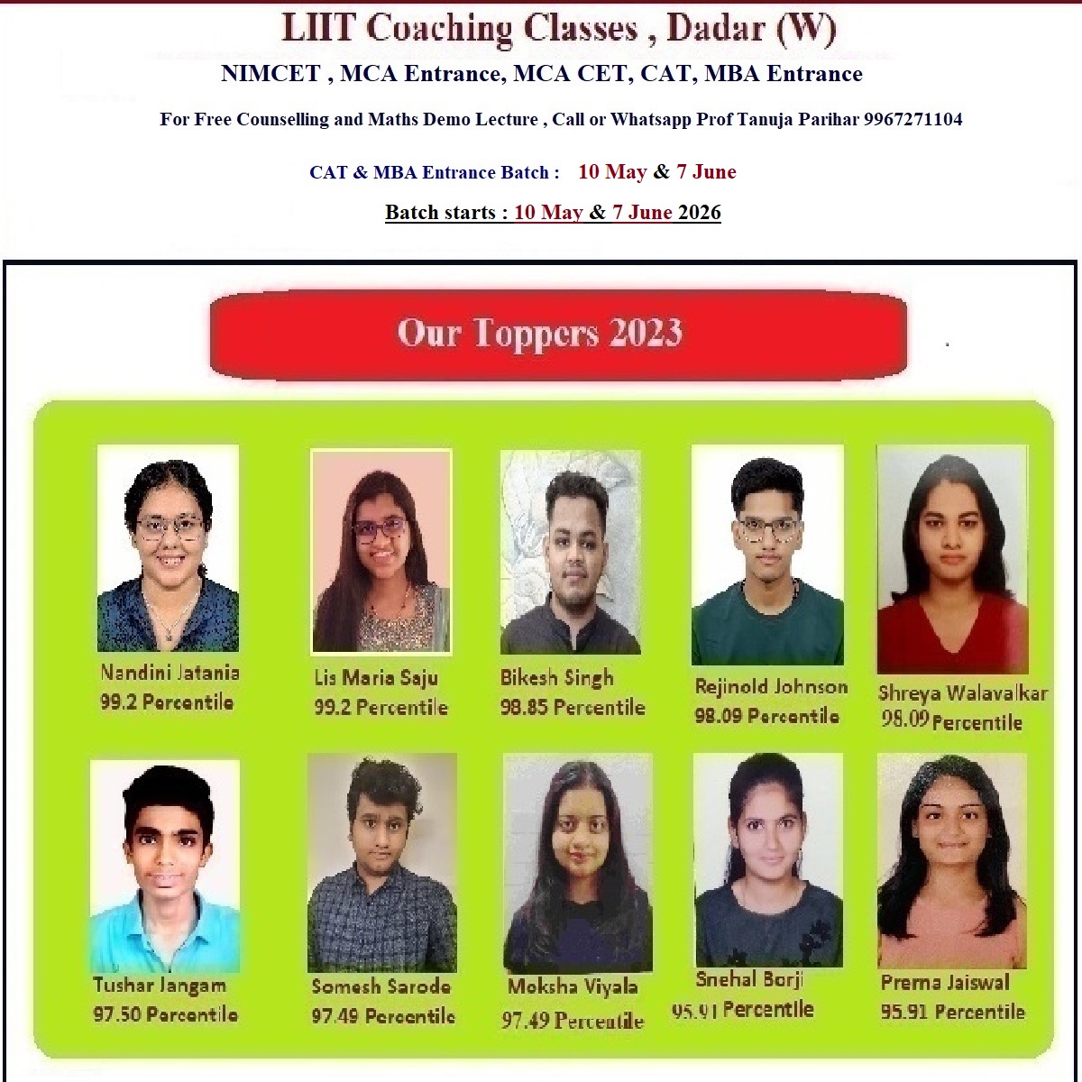 Consistent Results !! image